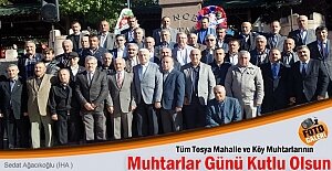19 Ekim Muhtarlar Günü Tosya’da Kutlandı