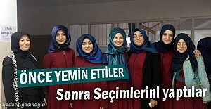 Tosya Kız Anadolu İmam Hatip Lisesi seçimin yaptı