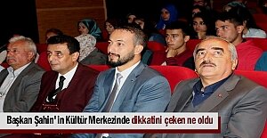 Tosya Kültür Merkezi Hizmete Başladı