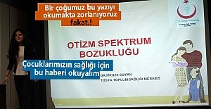 Tosya Toplum Sağlığı Merkezinden Otizm Spektrum Bozukluğu Konferansı