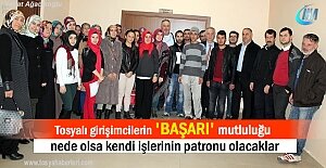 Tosya’da 60 Genç girişimci KOSGEB belgesini aldı