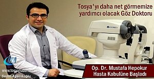 Göz Hastalıkları Uzmanı Op. Dr. Mustafa Hepokur Hasta Kabulüne Başladı