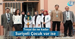 Tosya’da ikamet eden Suriyeli çocuklar aşılanacak