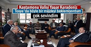 KASTAMONU VALİSİ TOSYA ZİYARETİNDE...
