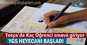 Tosya'da Kaç Öğrenci YGS sınavına girecek