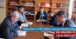 Tosya Kaymakamı ve Milli Eğitim Camiası 20 dakika kitap okudu