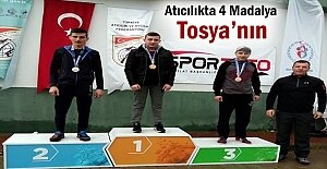 Tosyalı Sporcular Türkiye Atıcılık Yarışmasında 4 Madalya Kazandı
