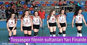 Tosyaspor Voleybol takımı filenin sultanları Yarı finalde
