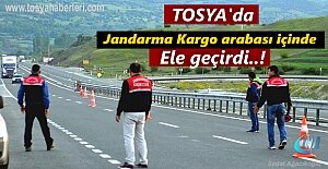 Jandarma D-100#039;de Kargo arabası...