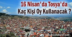 REFERANDUMDA TOSYA#039;DA KAÇ KİŞİ...