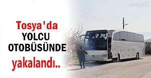Tosya#039;ya gelen Otobüste Uyuşturucu...