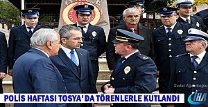 Tosya’da Polis Haftası Törenle Kutlandı