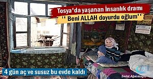 Tosya#039;da 4 gündür aç ve susuz...