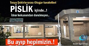 Tosya Otogar Tuvaletleri Pislik İçinde