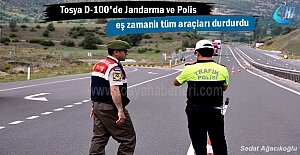 Tosya Polis ve Jandarmadan Huzur Operasyonu