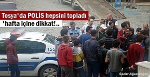 Tosya Polisi Kural Tanımaz Motorculara...