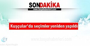 Kuşçular Köyünde Muhtar Seçimi yeniden yapıldı