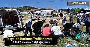 Tosya Avşar Köyünde korkun Trafik...