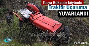 Tosya Gökceöz Köyünde Traktör...