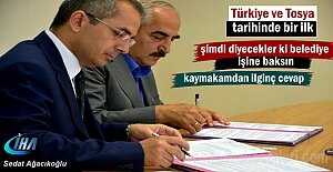 Türkiye ve Tosya tarihinde bir ilk...