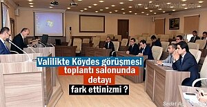 Kastamonu Valilik Toplantısında KÖYDES görüşüldü