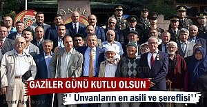 Tosya'da19 Eylül Gaziler Günü programı düzenlenen etkinliklerle kutlandı