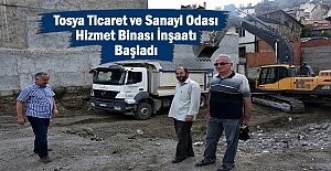 Tosya Ticaret ve Sanayi Odası Hizmet Binası İnşaatı başladı