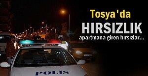 Tosya'da akşam saatlerinde Hırsızlık olayı