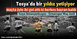 Tosya U14 futbolda bir yıldız yetişiyor
