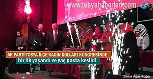 Ak Parti Tosya İlçe Kadın Kolları 5. Olağan Kongresini yaptı