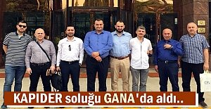 KAPIDER soluğu GANA'da aldı