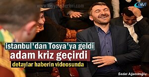 Tosya Ahi Yaren Ocağını Tosya Belediye Başkanı Kazım Şahin Yaktı