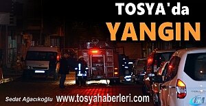 Tosya#039;da Yangın.. İtfaiye Olay...