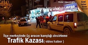 Tosya İlçe Merkezinde Üç taraflı...