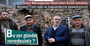 MARANGOZLAR ODASI YANGINDA İŞYERİ YANAN ESNAFA YARDIM SÖZÜ
