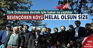 SEVİNÇÖREN KÖYÜNE #039;#039;HELAL...