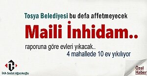 TOSYA BELEDİYESİ HEPSİNİ YIKIYOR