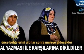 Tosya'da Okuma Yazma Seferberliğine katılan Kursiyerler UMRE'ye gidiyor