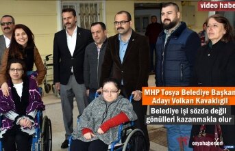 MHP Tosya Belediye Başkanı Adayı Volkan Kavaklıgil'den Anlamlı Ziyaret
