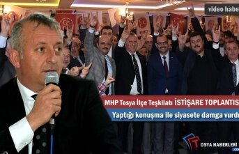 MHP Tosya İlçe Başkanlığı İstişare Toplantısı Yapıldı