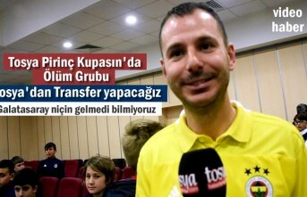 2019 Yılı Tosya Pirinç Kupası Kura Çekimi