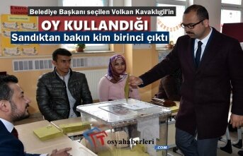 BELEDİYE BAŞKANI SEÇİLEN VOLKAN KAVAKLIGİL'İN SANDIKTAN HANGİ PARTİ BİRİNCİ ÇIKTI