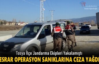 Tosya'da Uyuşturucu Sanıklara Ceza Yağdı