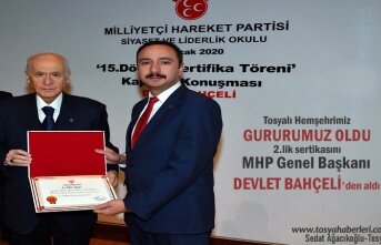Hemşerimizin MHP Siyaset Okulundaki Başarısı
