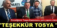 AK PARTİ MİLLETVEKİLİ METİN ÇELİK #039;#039; TEŞEKÜRLER TOSYA#039;#039;