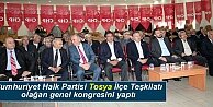 CHP TOSYA İLÇE TEŞKİLATI OLAĞAN KONGRESİNDE İSMAİL OKUDUCU TEKRAR İLÇE BAŞKANI