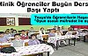 ilköğretim 1. sınıf öğrencileri için ilçemizde Bugün ders zili ilk kez çaldı.