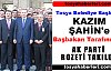 Kazım ŞAHİN AK PARTİ ROZETİNİ TAKTI