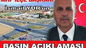 MHP TOSYA İLÇE BAŞKANLIĞINDAN BASIN AÇIKLAMASI