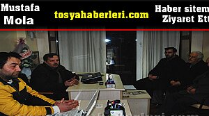 Mustafa Mola Tosyahaberleri.com haber sitemizi ziyaret etti